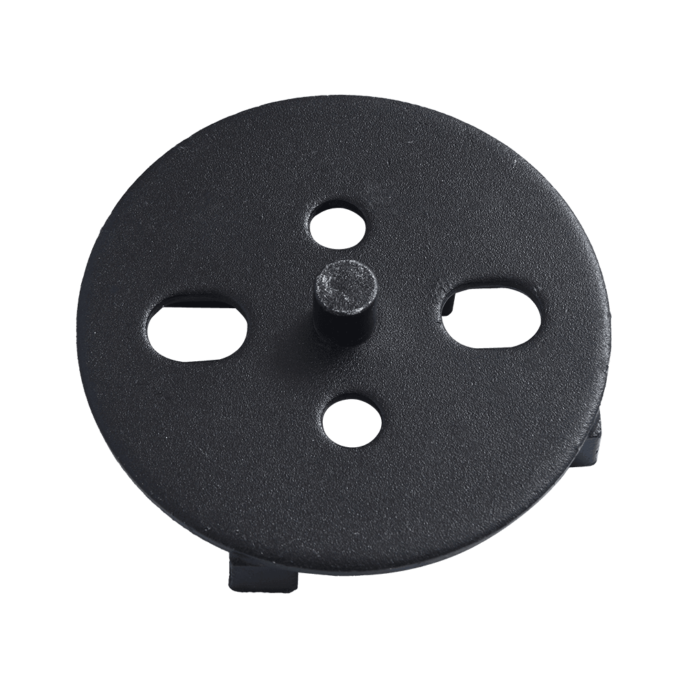 #80 Cazo ordinario de cinco hoyos y cuatro dientes (con columna) Cabeza de diamante de piso